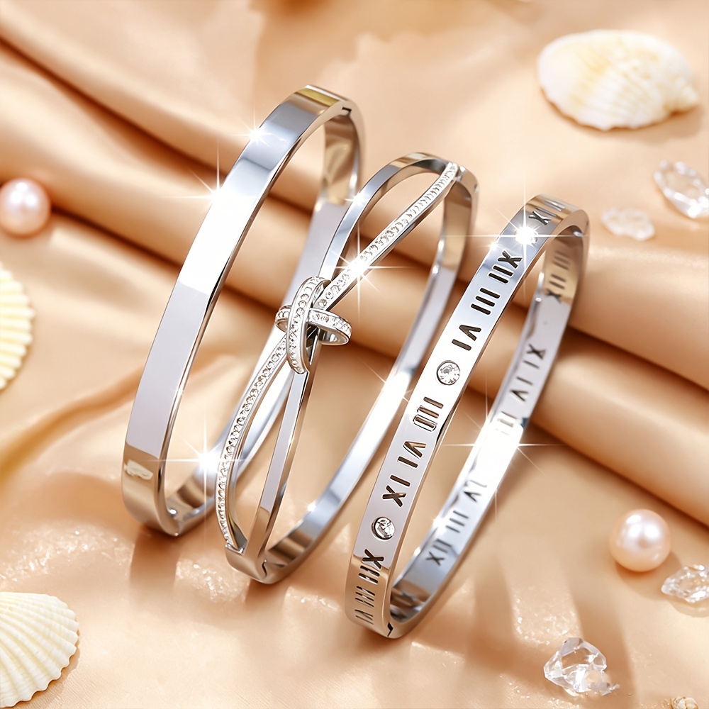 Unisex Durable Waterproof Stainless Steel Bracelet